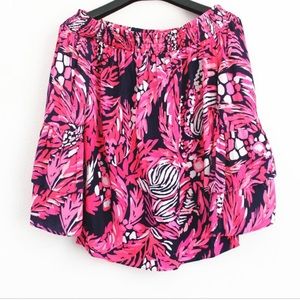 NWT Iilly Pulitzer off the shoulder shirt